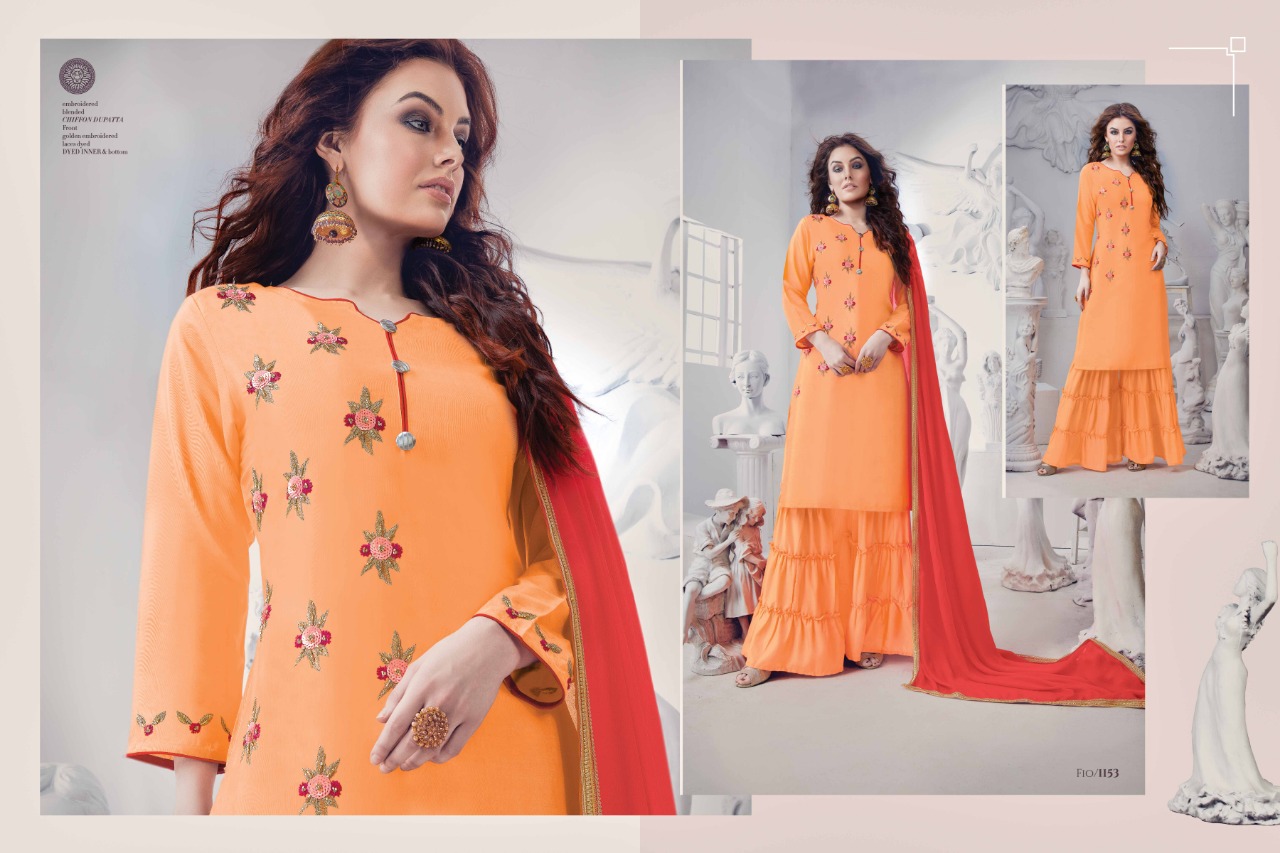 Occasion By Fionista Designer Wedding Collection Beautiful Stylish Fancy Colorful Party Wear & Occasional Wear Pure Viscose Embroidery Dresses At Wholesale Price