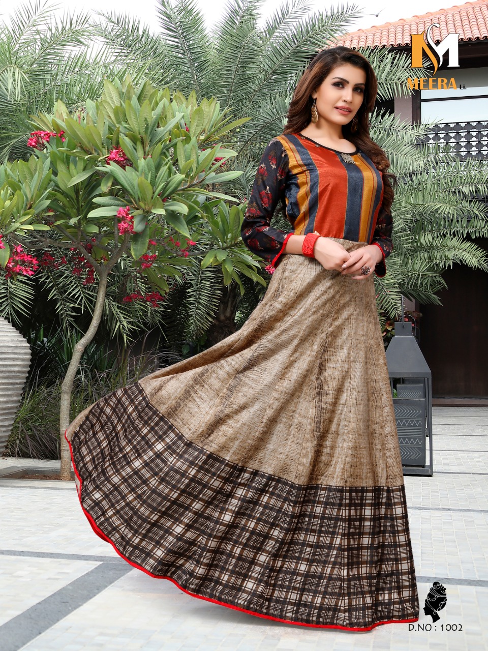 Once More By Meerali 1001 To 1005 Series Beautiful Colorful Stylish Fancy Casual Wear & Ethnic Wear & Ready To Wear Fancy Mix Printed Kurtis At Wholesale Price