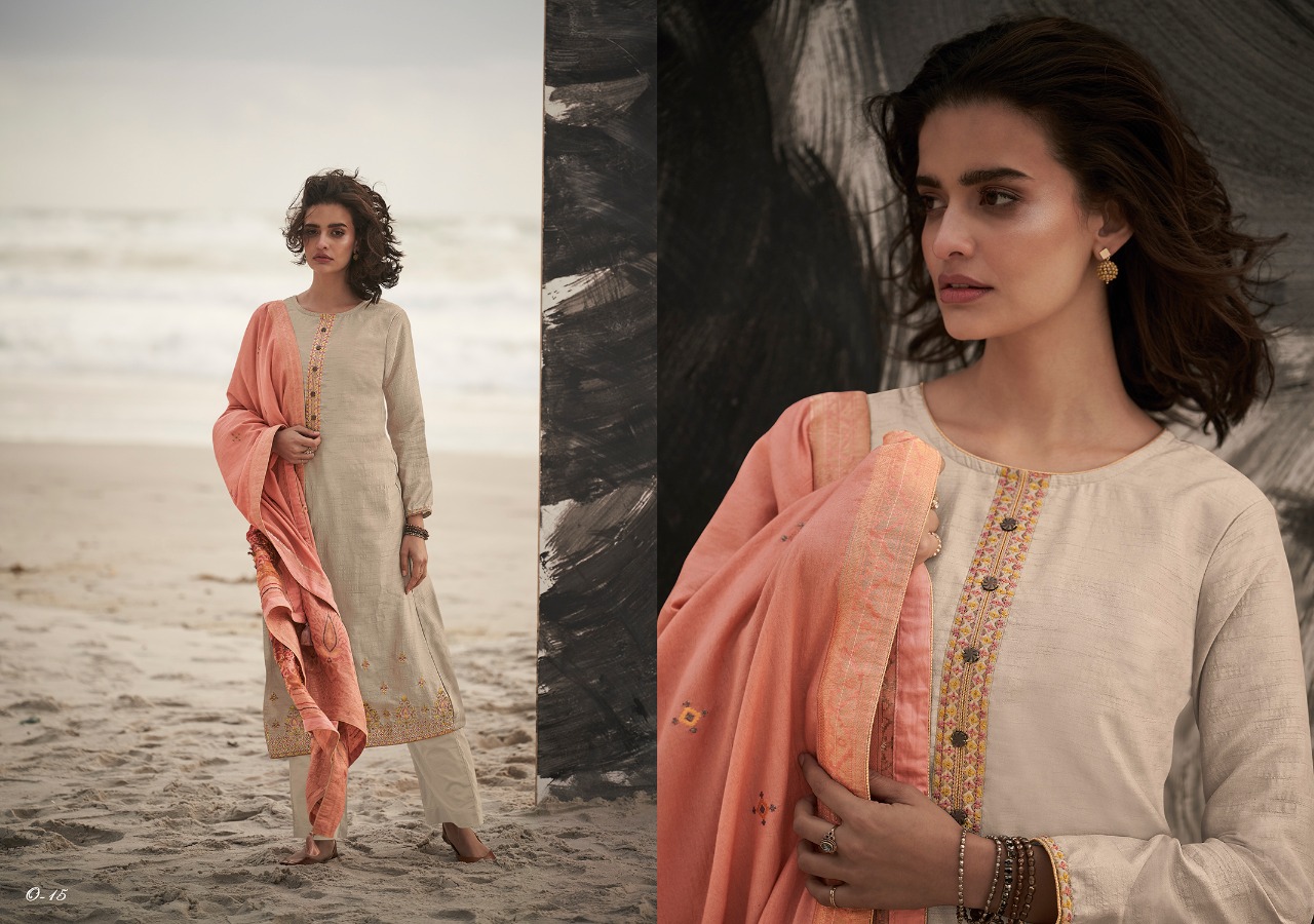 Ora By Varsha Fashion 11 To 18 Series Beautiful Stylish Fancy Colorful Casual & Party Wear & Ethnic Wear Pure Moonga Silk With Embroidery Dresses At Wholesale Price