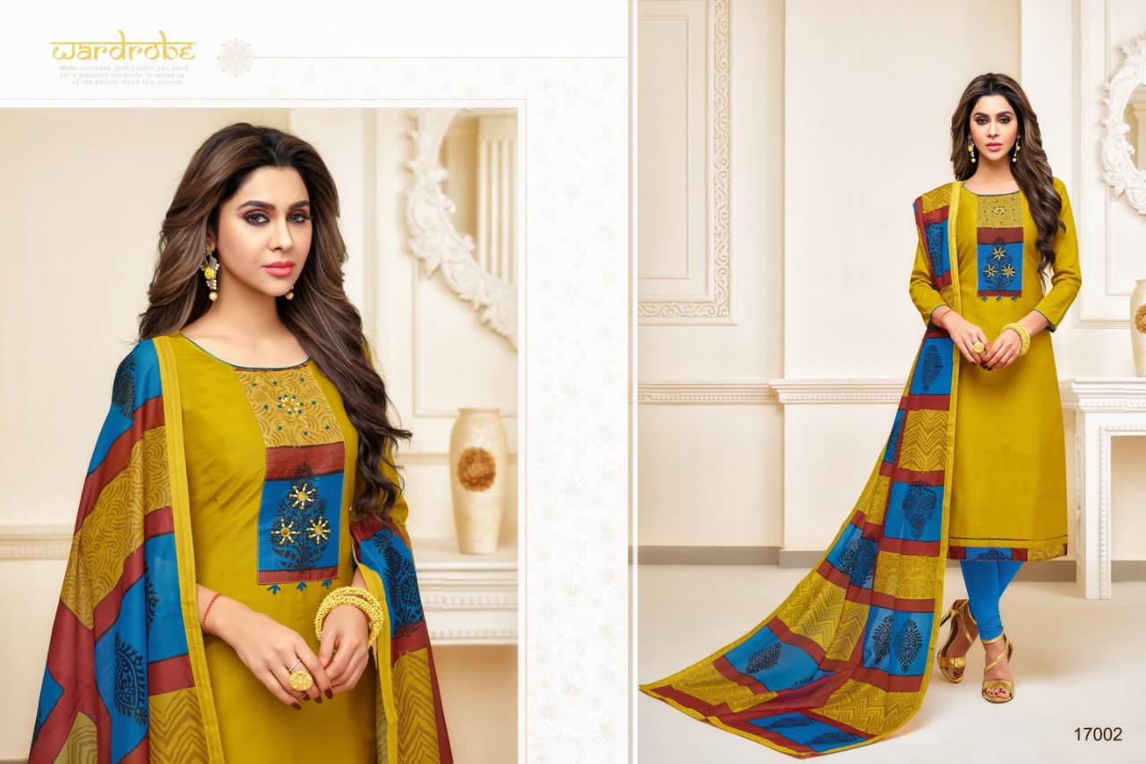 Oxford Vol-2 By Kapil Tex 17001 To 17012 Series Indian Traditional Wear Collection Beautiful Stylish Fancy Colorful Party Wear & Occasional Wear South Cotton With Handwork Dresses At Wholesale Price