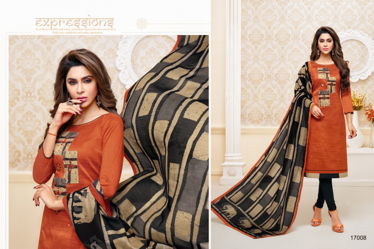 Oxford Vol-2 By Kapil Tex 17001 To 17012 Series Indian Traditional Wear Collection Beautiful Stylish Fancy Colorful Party Wear & Occasional Wear South Cotton With Handwork Dresses At Wholesale Price