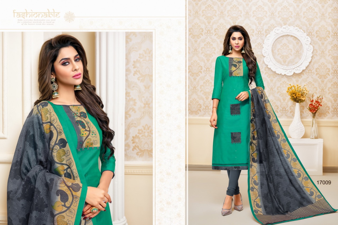 Oxford Vol-2 By Kapil Tex 17001 To 17012 Series Indian Traditional Wear Collection Beautiful Stylish Fancy Colorful Party Wear & Occasional Wear South Cotton With Handwork Dresses At Wholesale Price