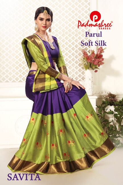 Parul By Padmashree Sarees Indian Traditional Wear Collection Beautiful Stylish Fancy Colorful Party Wear & Occasional Wear Pure Silk Cotton Sarees At Wholesale Price