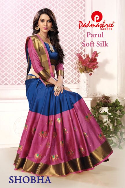 Parul By Padmashree Sarees Indian Traditional Wear Collection Beautiful Stylish Fancy Colorful Party Wear & Occasional Wear Pure Silk Cotton Sarees At Wholesale Price