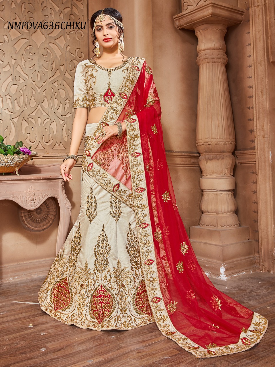 Padmavati Vol-1 By Fashid Wholesale As Designer Beautiful Wedding Collection Occasional Wear & Party Wear Pure Banarasi Silk Lehengas At Wholesale Price