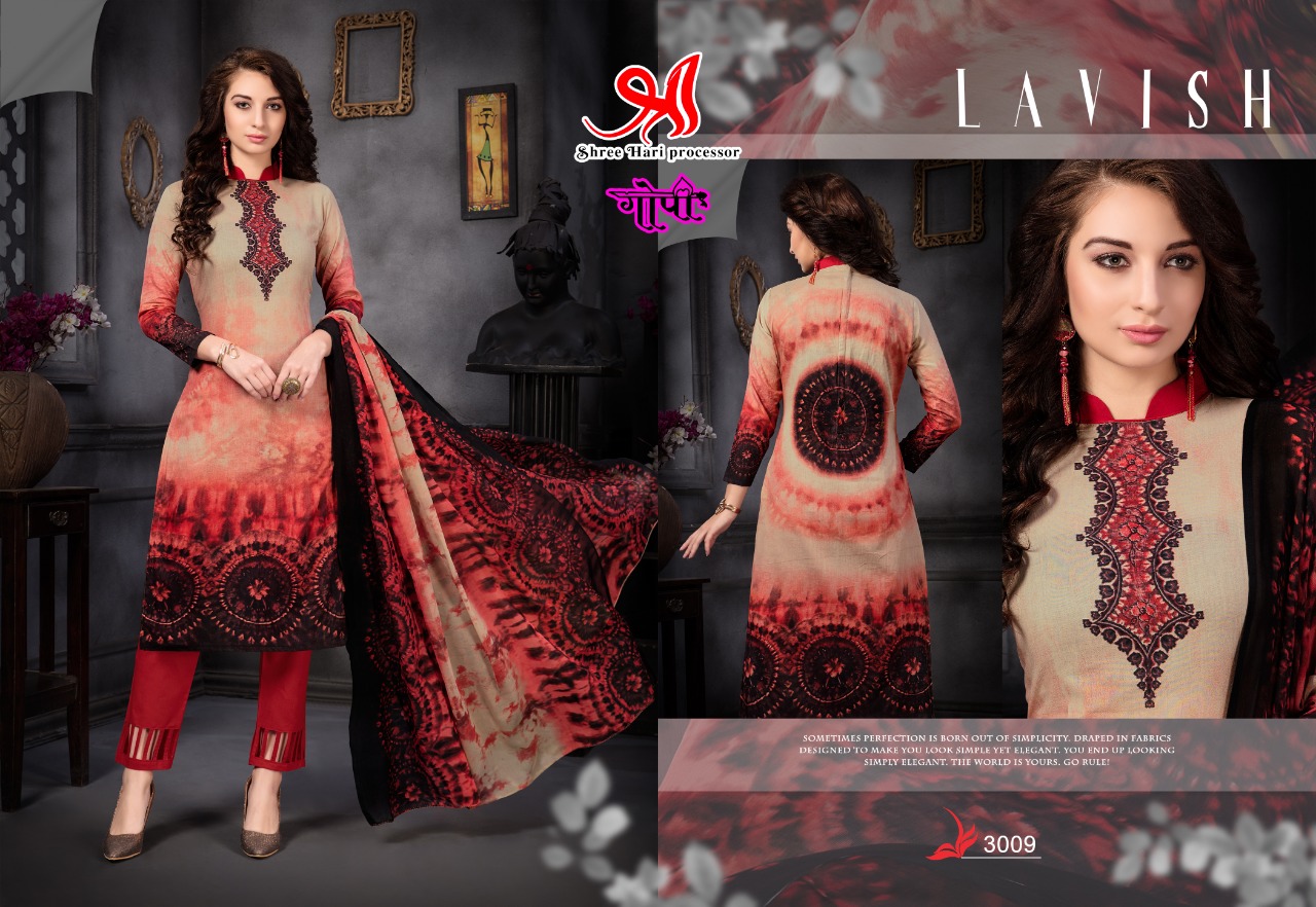 Pakeeza Vol-3 By Shree Hari 3001 To 3010 Series Beautiful Suits Stylish Fancy Colorful Party Wear & Ethnic Wear Soft Cotton Printed Dresses At Wholesale Price
