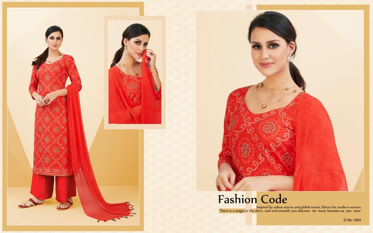 Palzo Beauty By Amrut Varsha Creation 1001 To 1008 Series Beautiful Suits Stylish Fancy Colorful Casual Wear & Ethnic Wear Collection Pure Cotton Print Dresses At Wholesale Price
