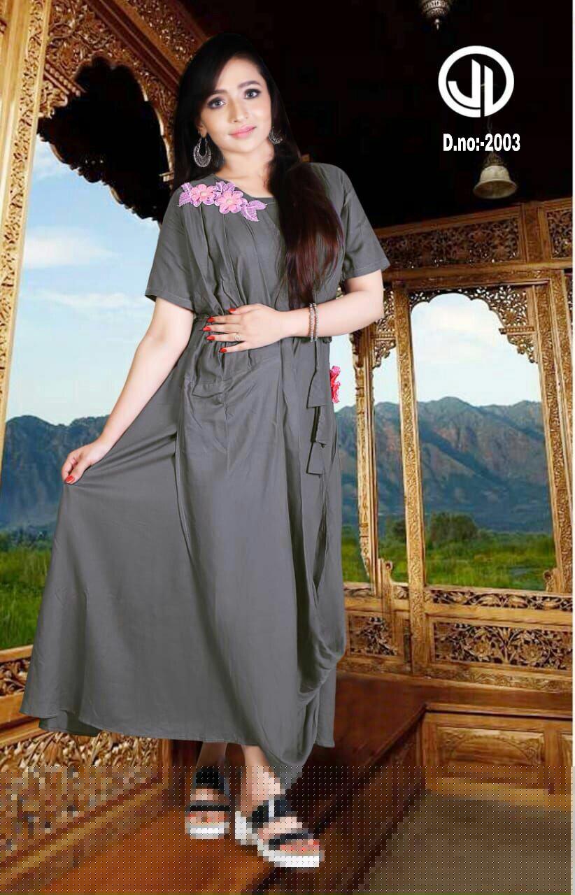 Palm Vol-1 By Jelly Blue 2001 To 2005 Series Beautiful Colorful Stylish Fancy Casual Wear & Ethnic Wear & Ready To Wear Rayon Embroidered Kurtis At Wholesale Price