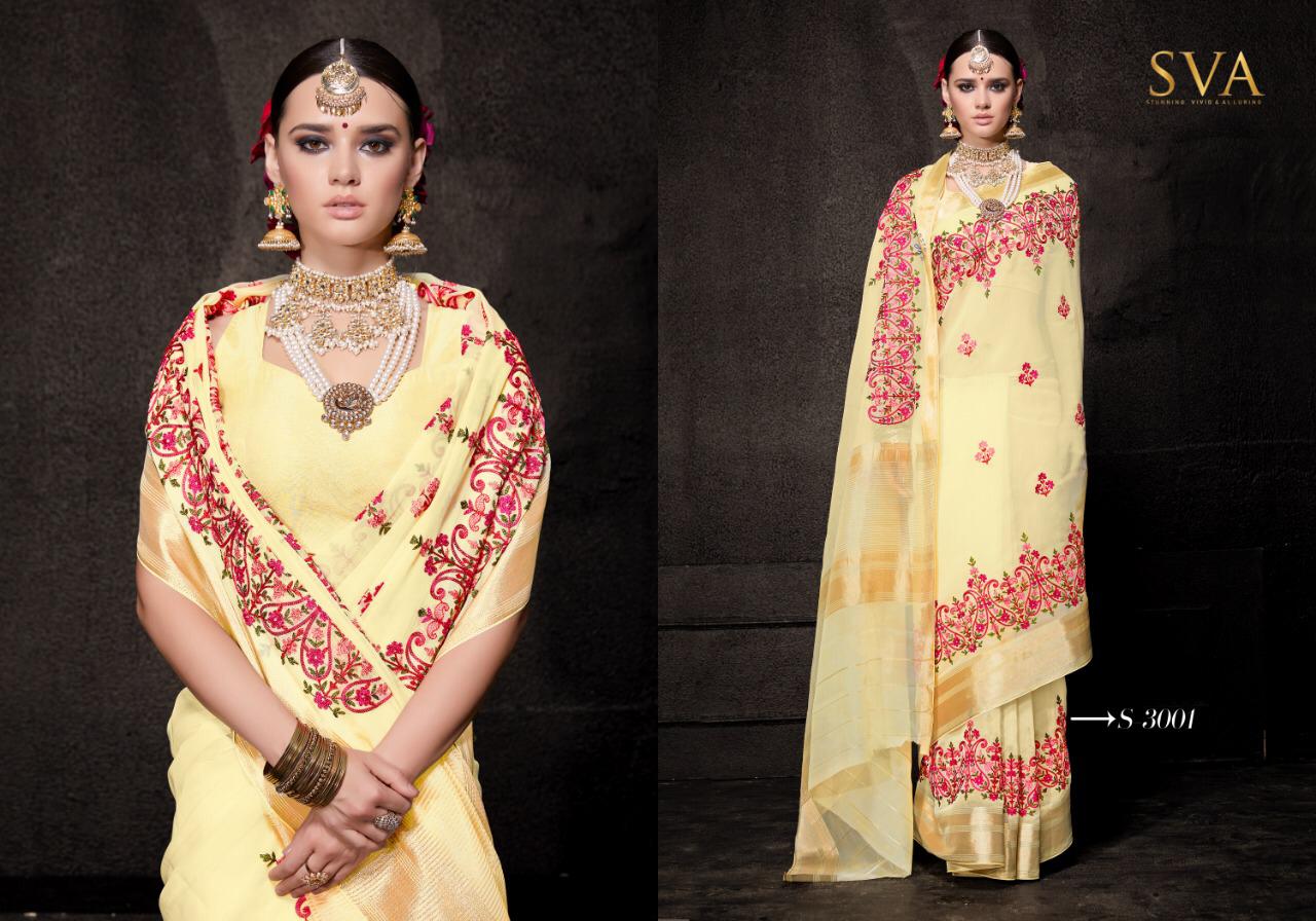 Panalal By Sva Designer Indian Traditional Wear Collection Beautiful Stylish Fancy Colorful Party Wear & Occasional Wear Pure Organza Sarees At Wholesale Price