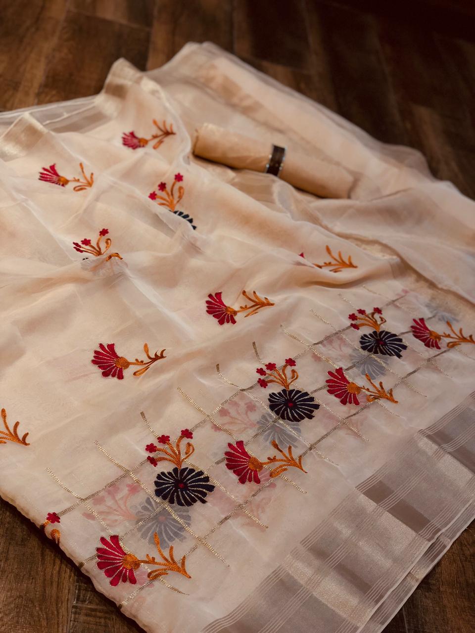 Panalal By Sva Designer Indian Traditional Wear Collection Beautiful Stylish Fancy Colorful Party Wear & Occasional Wear Pure Organza Sarees At Wholesale Price