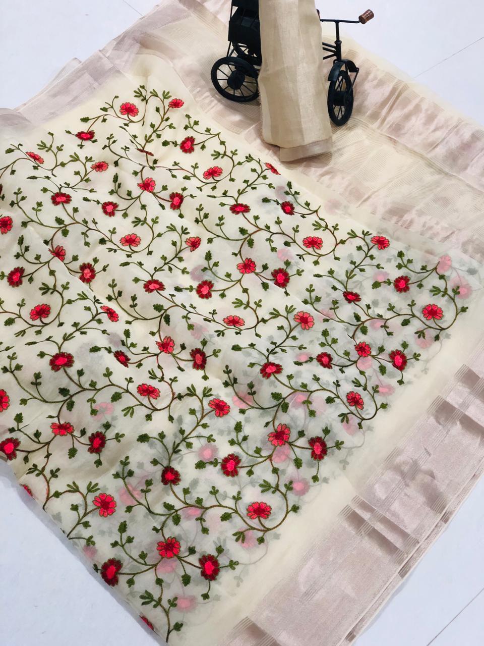 Panalal By Sva Designer Indian Traditional Wear Collection Beautiful Stylish Fancy Colorful Party Wear & Occasional Wear Pure Organza Sarees At Wholesale Price