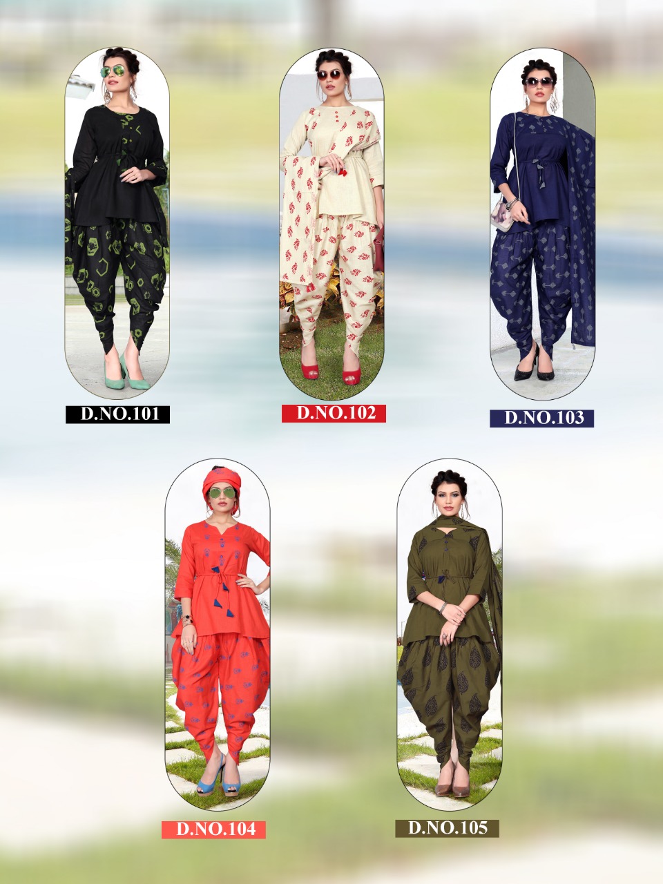 Panna Vol-1 By Gopal 101 To 110 Series Beautiful Colorful Stylish Fancy Casual Wear & Ethnic Wear & Ready To Wear Cotton Slub Mix Printed Kurtis At Wholesale Price