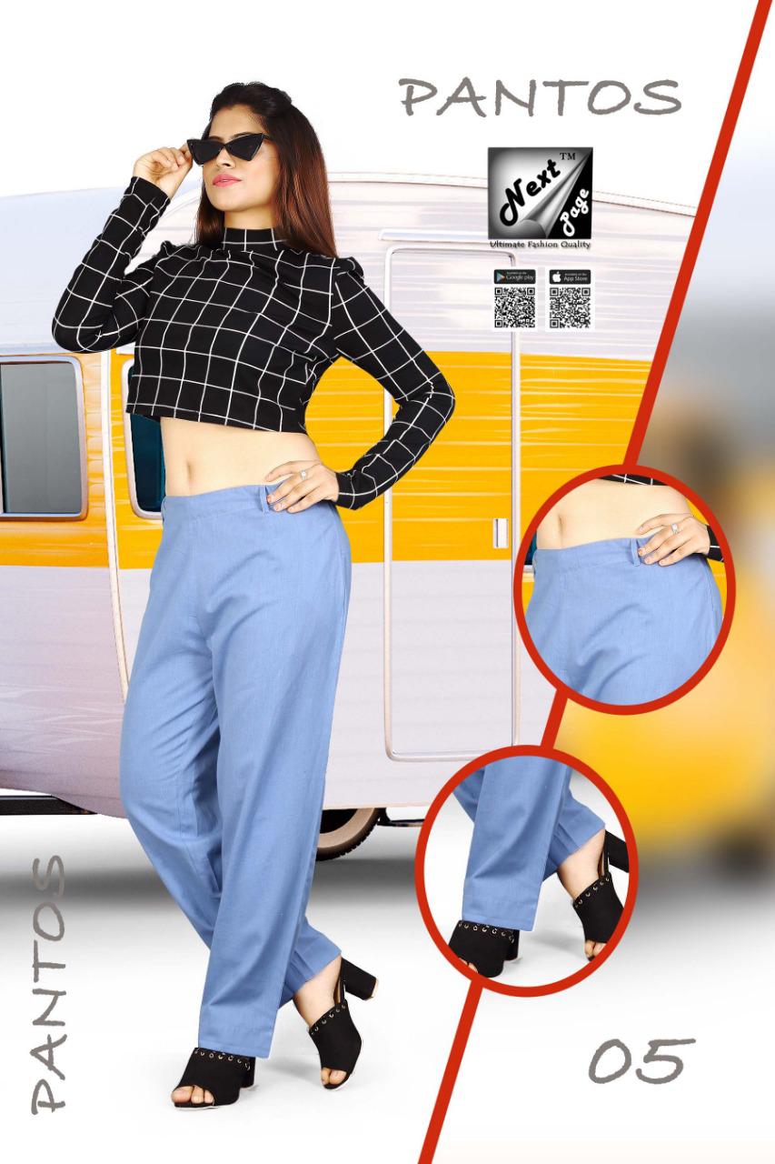 Pantos By Next Page 01 To 10 Designer Wear Collection Beautiful Stylish Fancy Colorful Party Wear & Occasional Wear Heavy Cotton Felx Pant At Wholesale Price