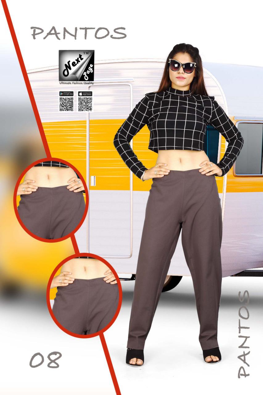Pantos By Next Page 01 To 10 Designer Wear Collection Beautiful Stylish Fancy Colorful Party Wear & Occasional Wear Heavy Cotton Felx Pant At Wholesale Price