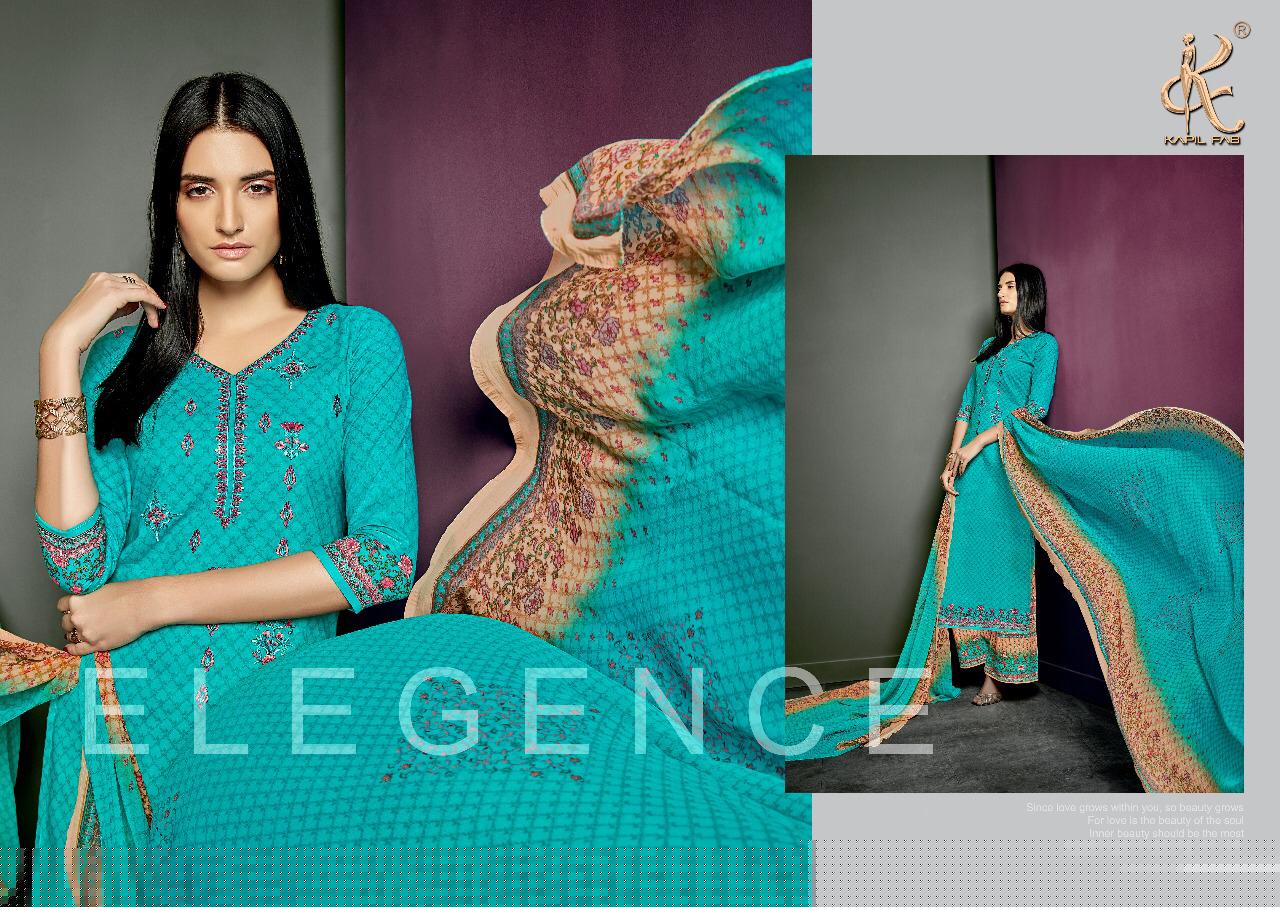 Pari Vol-3 By Kapil Fab 42001 To 42008 Series Beautiful Suits Stylish Fancy Colorful Casual Wear & Ethnic Wear Collection Pure Cotton Cambric Print With Embroidery Dresses At Wholesale Price