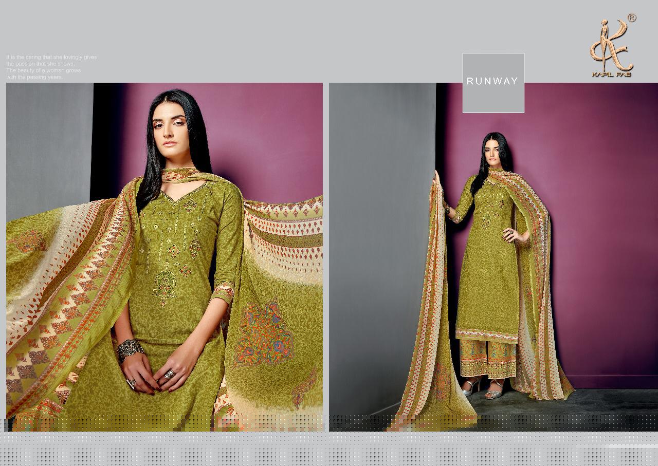 Pari Vol-3 By Kapil Fab 42001 To 42008 Series Beautiful Suits Stylish Fancy Colorful Casual Wear & Ethnic Wear Collection Pure Cotton Cambric Print With Embroidery Dresses At Wholesale Price