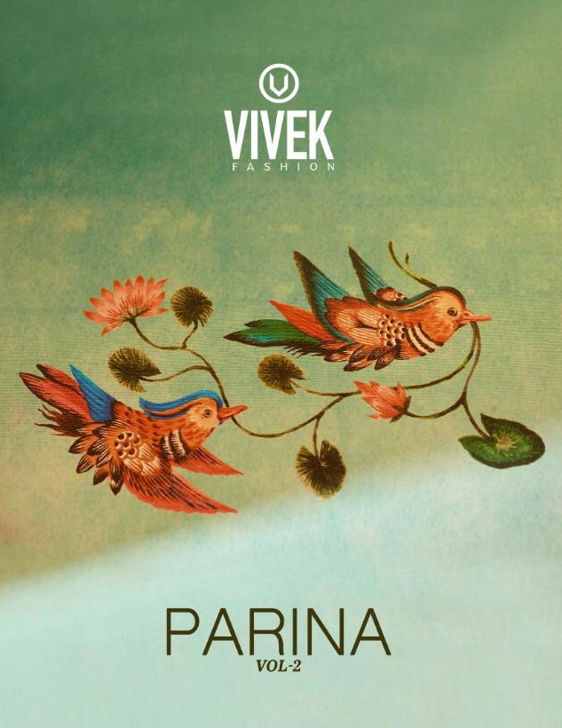 Parina Vol-2 By Vivek Fashion 31 To 38 Series Suits Collection Beautiful Stylish Fancy Colorful Casual Wear & Ethnic Wear Pure Cotton Silk Digital Printed With Embroidery Work Dresses At Wholesale Price