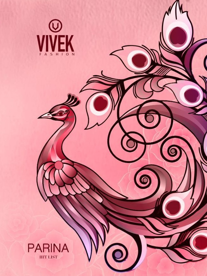 Parina Hit List By Vivek Fashion  Beautiful Suits Stylish Fancy Colorful Casual Wear & Ethnic Wear Collection Pure Muslin Silk Embroidered Dresses At Wholesale Price