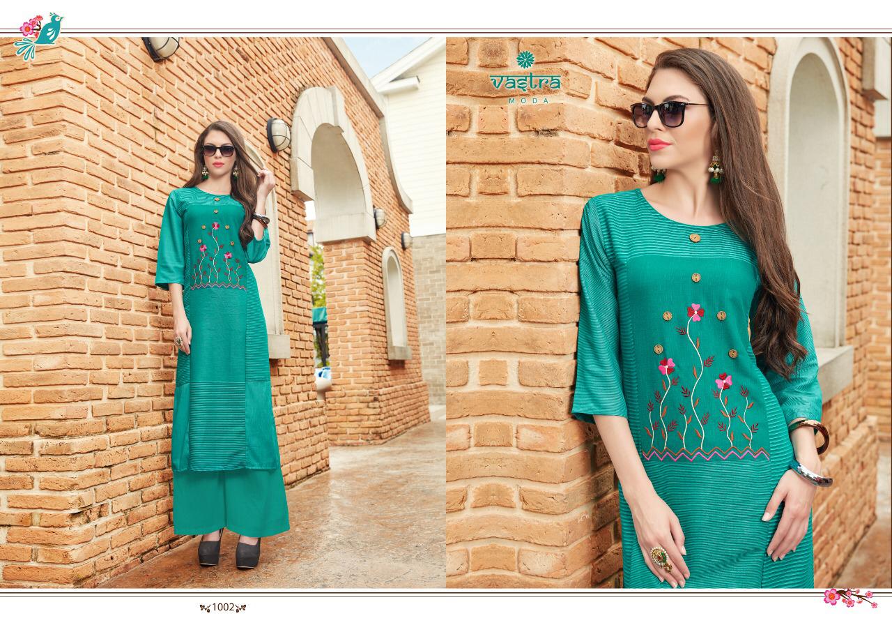 Paris Vol-1 By Vastra Moda 1001 To 1007 Series Beautiful Designer Colorful Stylish Fancy Casual Wear & Ethnic Wear & Ready To Wear Cotton/rayon Kurtis At Wholesale Price