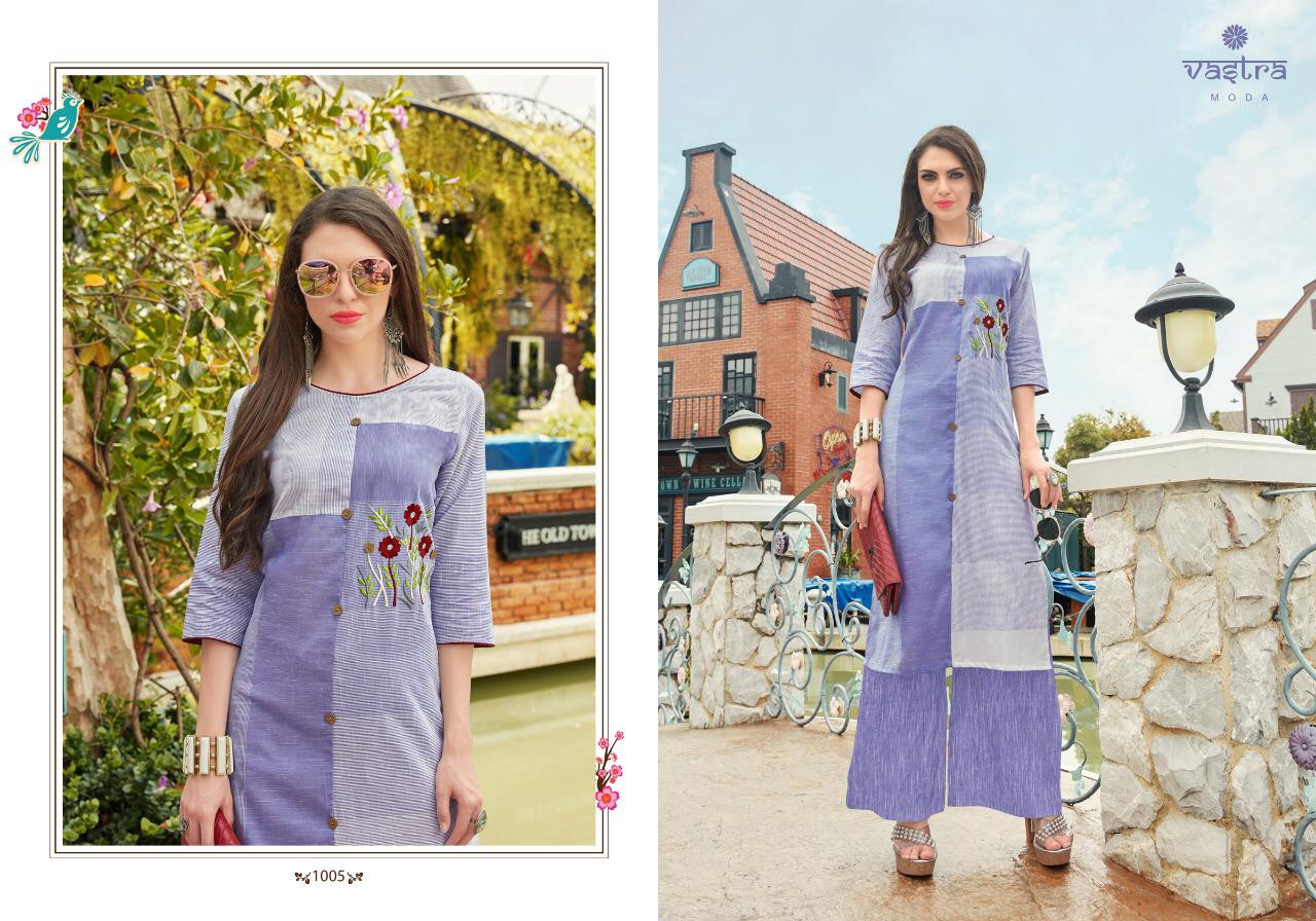 Paris Vol-1 By Vastra Moda 1001 To 1007 Series Beautiful Designer Colorful Stylish Fancy Casual Wear & Ethnic Wear & Ready To Wear Cotton/rayon Kurtis At Wholesale Price