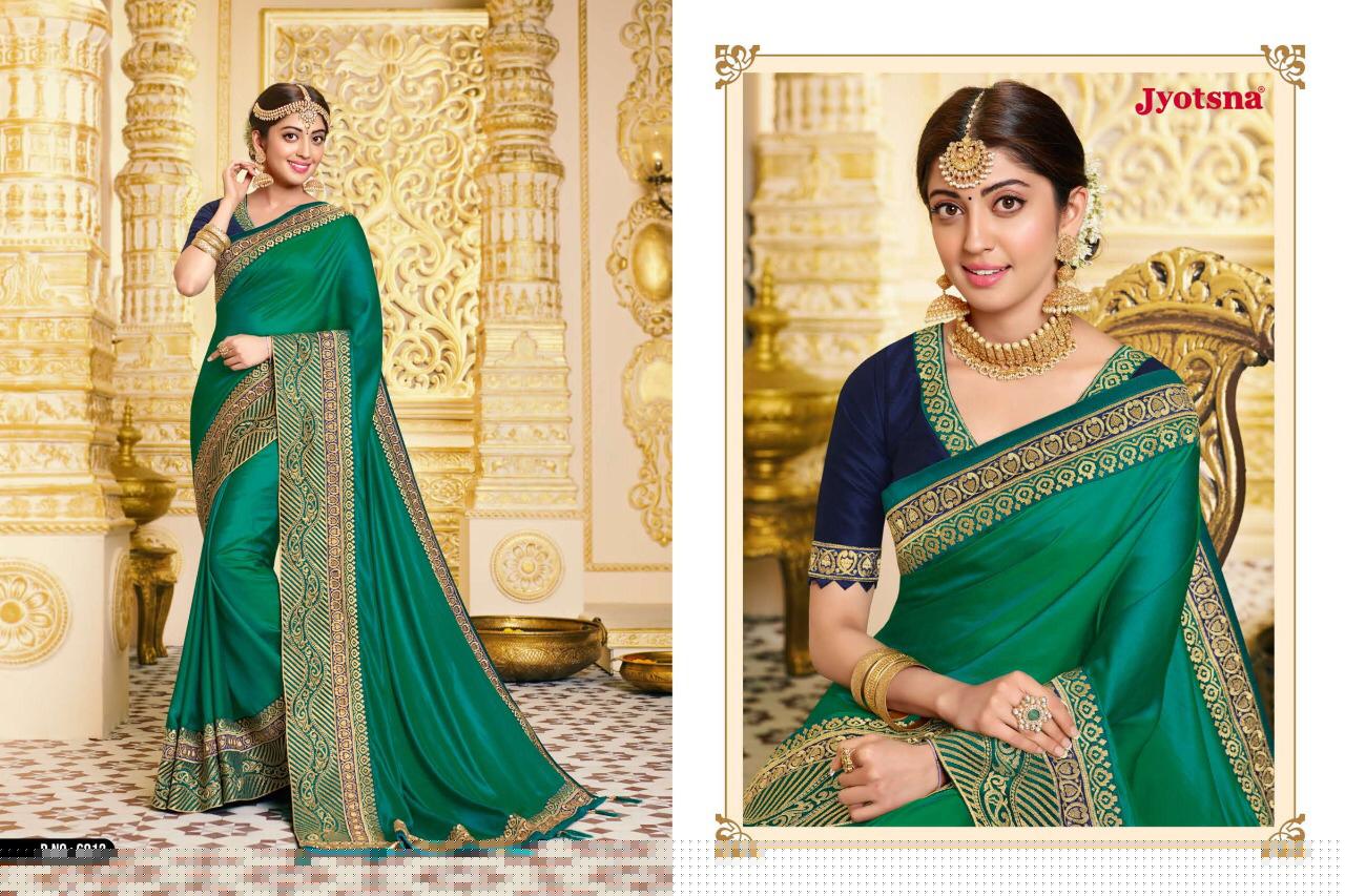 Parnitha By Jyotsana 6001 To 6016 Series Indian Traditional Wear Collection Beautiful Stylish Fancy Colorful Party Wear & Occasional Wear Fancy Sarees At Wholesale Price