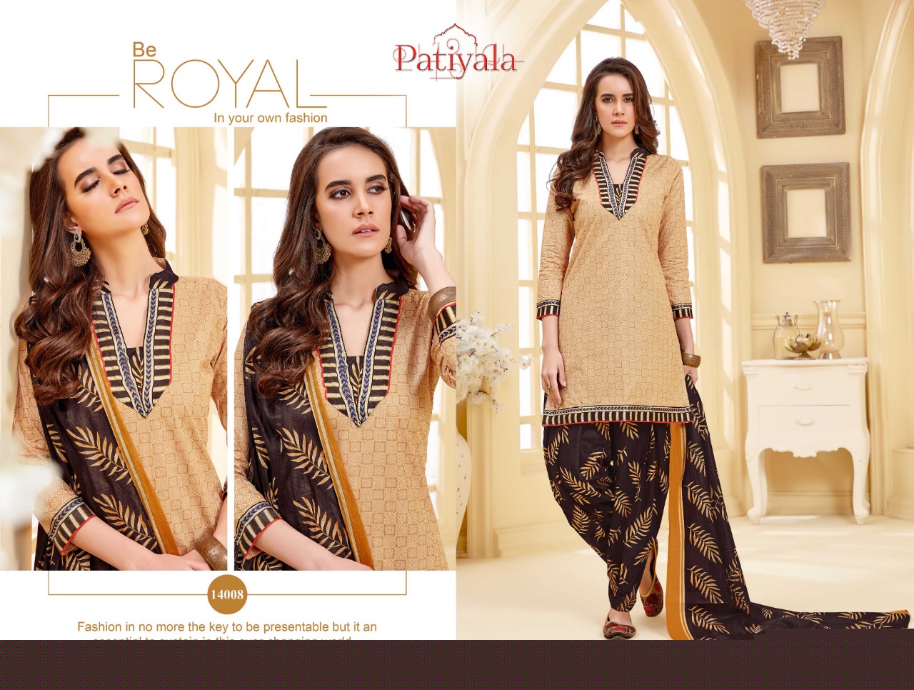Patiyala Vol-14 By Ganesha 14004 To 14015 Series Indian Traditional Wear Collection Beautiful Stylish Fancy Colorful Party Wear & Occasional Wear Cotton Printed Dress At Wholesale Price
