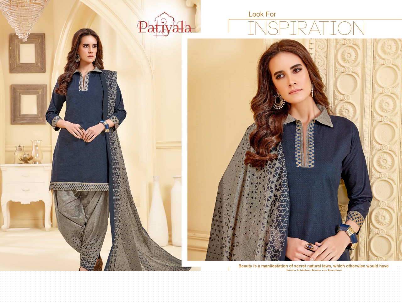 Patiyala Vol-14 By Ganesha 14004 To 14015 Series Indian Traditional Wear Collection Beautiful Stylish Fancy Colorful Party Wear & Occasional Wear Cotton Printed Dress At Wholesale Price