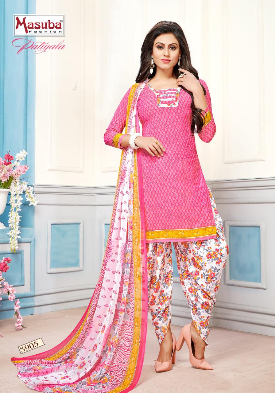 Patiyala Vol-39 By Masuba Fashion 3901 To 3910 Series Indian Traditional Wear Collection Beautiful Stylish Fancy Colorful Party Wear & Wear Crepe Printed Dress At Wholesale Price