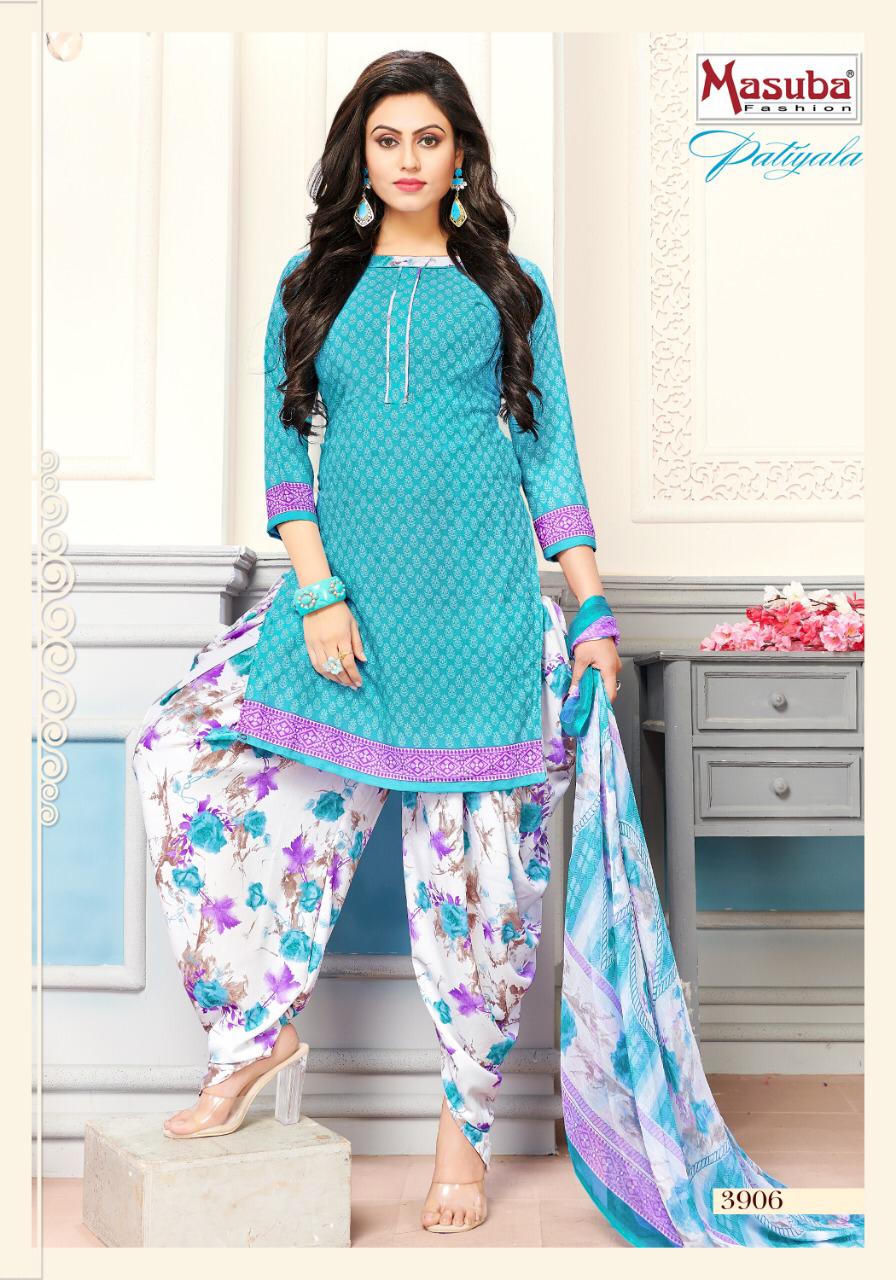 Patiyala Vol-39 By Masuba Fashion 3901 To 3910 Series Indian Traditional Wear Collection Beautiful Stylish Fancy Colorful Party Wear & Wear Crepe Printed Dress At Wholesale Price
