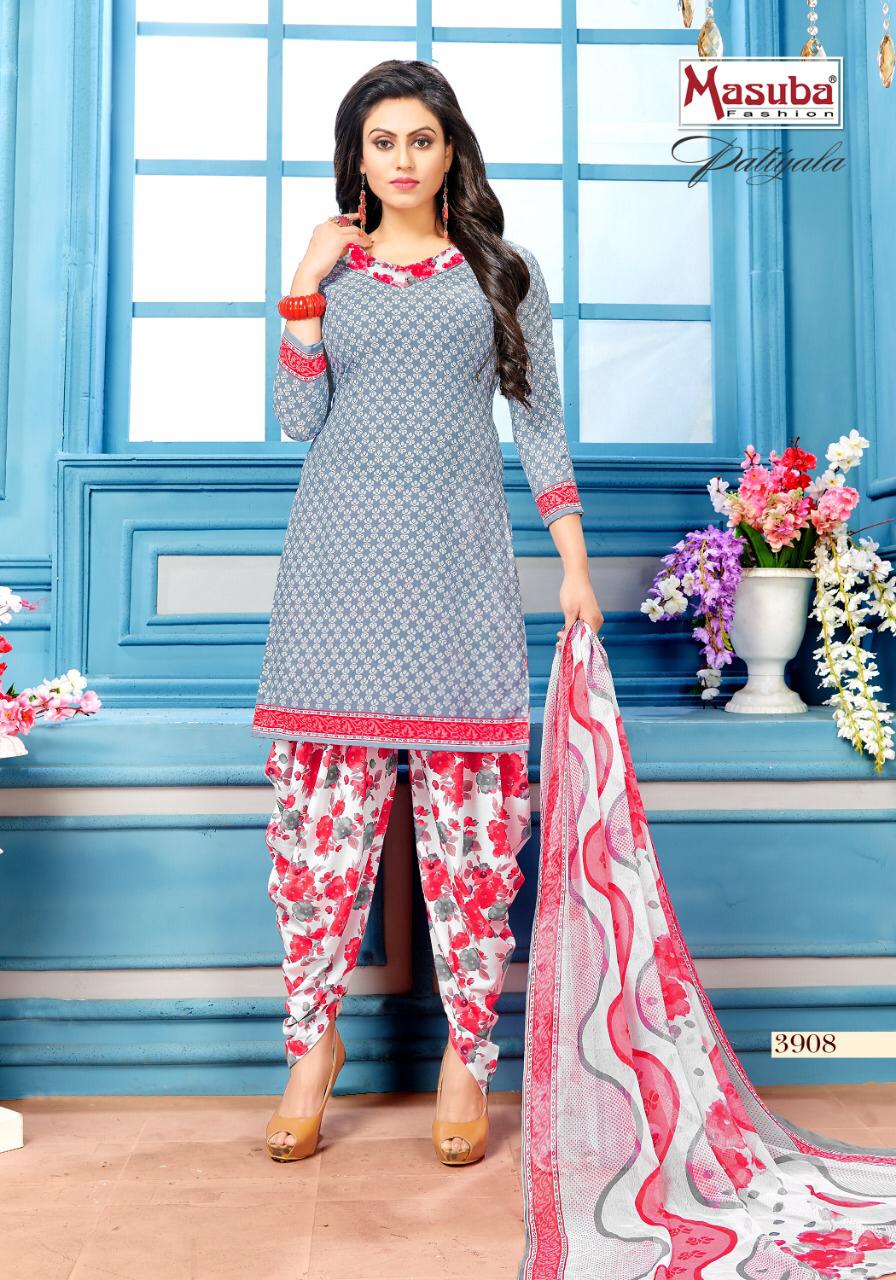 Patiyala Vol-39 By Masuba Fashion 3901 To 3910 Series Indian Traditional Wear Collection Beautiful Stylish Fancy Colorful Party Wear & Wear Crepe Printed Dress At Wholesale Price