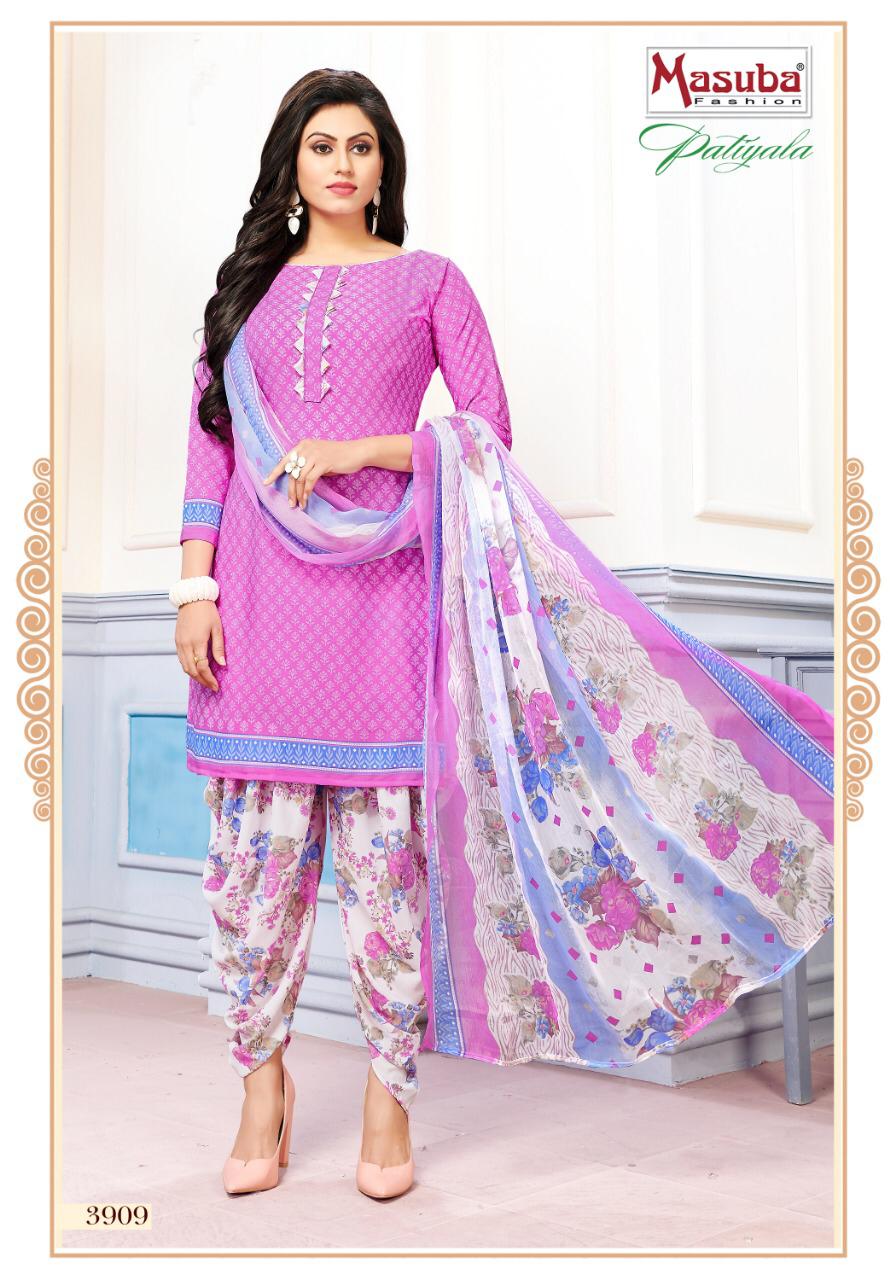 Patiyala Vol-39 By Masuba Fashion 3901 To 3910 Series Indian Traditional Wear Collection Beautiful Stylish Fancy Colorful Party Wear & Wear Crepe Printed Dress At Wholesale Price