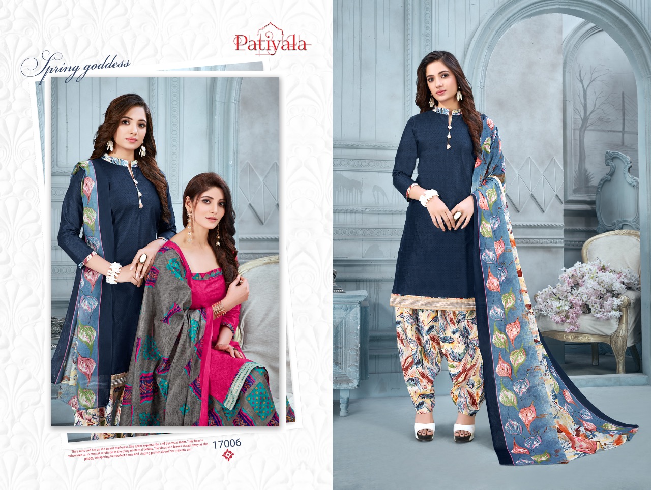 Patiyala Vol-17 By Ganesha 17001 To 17012 Series Beautiful Suits Stylish Fancy Colorful Casual Wear & Ethnic Wear Cotton Printed Dresses At Wholesale Price