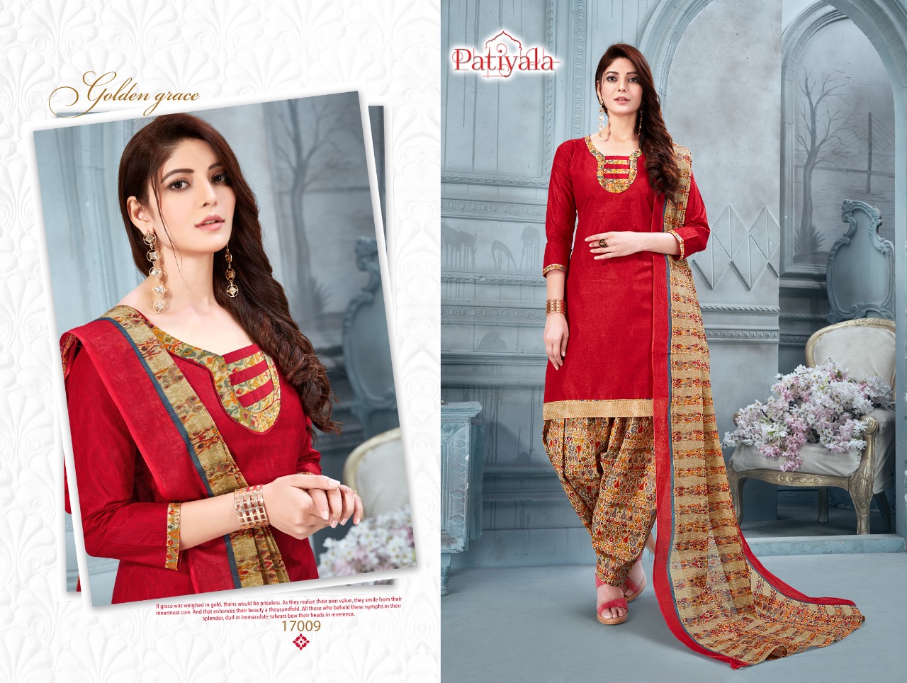 Patiyala Vol-17 By Ganesha 17001 To 17012 Series Beautiful Suits Stylish Fancy Colorful Casual Wear & Ethnic Wear Cotton Printed Dresses At Wholesale Price