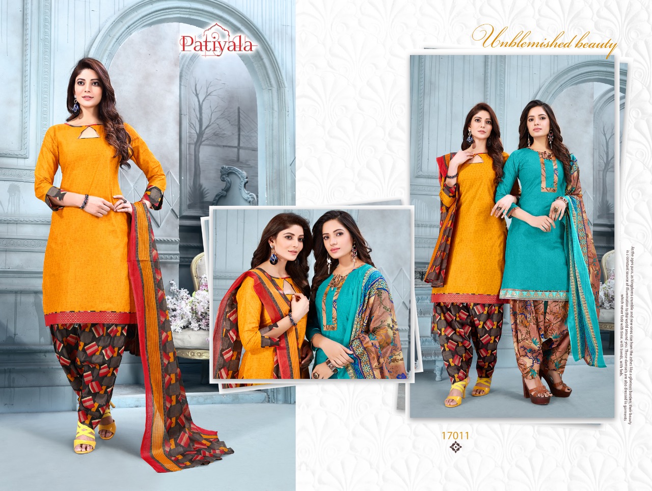 Patiyala Vol-17 By Ganesha 17001 To 17012 Series Beautiful Suits Stylish Fancy Colorful Casual Wear & Ethnic Wear Cotton Printed Dresses At Wholesale Price