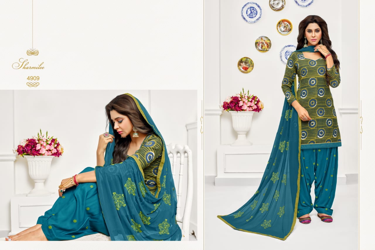 Patiyala By Rr Fashion 4901 To 4912 Series Patiyala Suits Beautiful Suits Colorful Stylish Fancy Casual Wear & Ethnic Wear Cotton Lining Printed Dresses At Wholesale Price