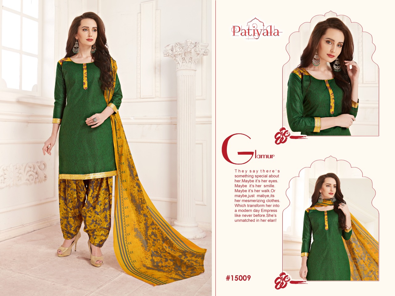 Patiyala Vol-15 By Ganesha 15003 To 15014 Series Beautiful Collection Suits Stylish Fancy Colorful Casual Wear & Ethnic Wear Cotton Print Dresses At Wholesale Price