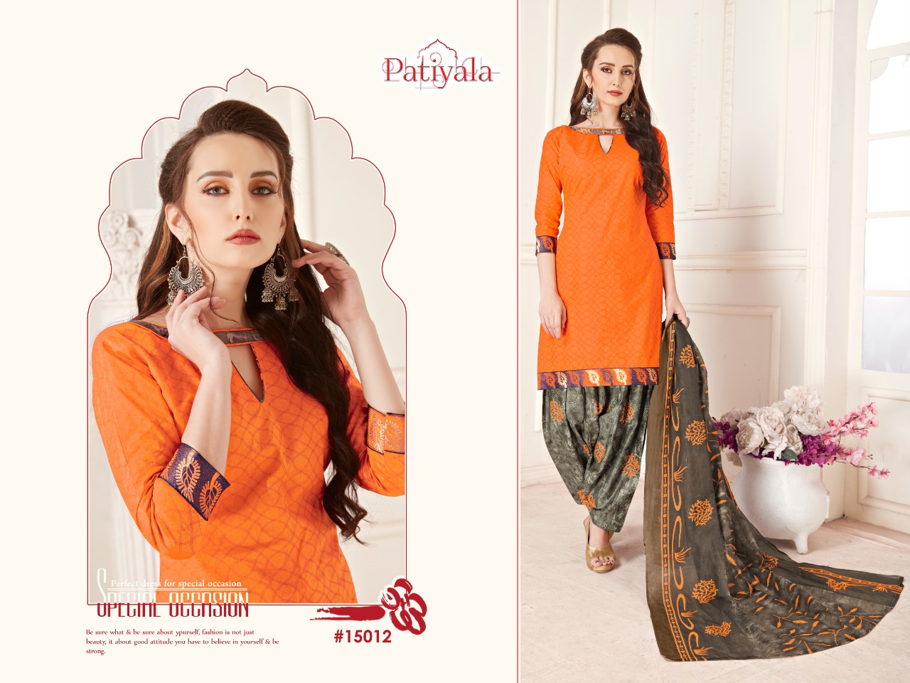 Patiyala Vol-15 By Ganesha 15003 To 15014 Series Beautiful Collection Suits Stylish Fancy Colorful Casual Wear & Ethnic Wear Cotton Print Dresses At Wholesale Price
