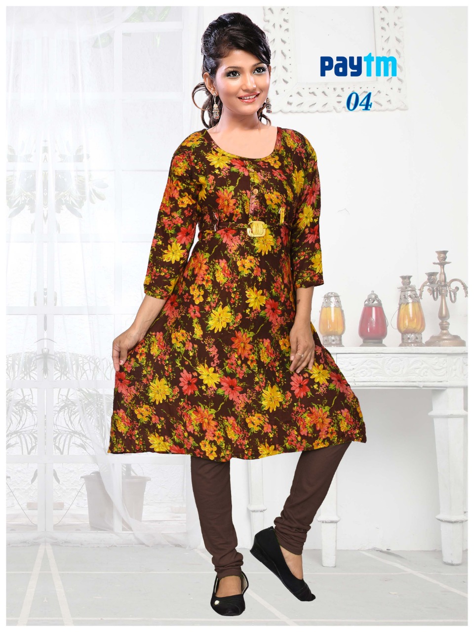 Paytm By Kaamiri 01 To 08 Series Beautiful Stylish Fancy Colorful Casual Wear & Ethnic Wear Heavy Rayon Printed Kurtis At Wholesale Price