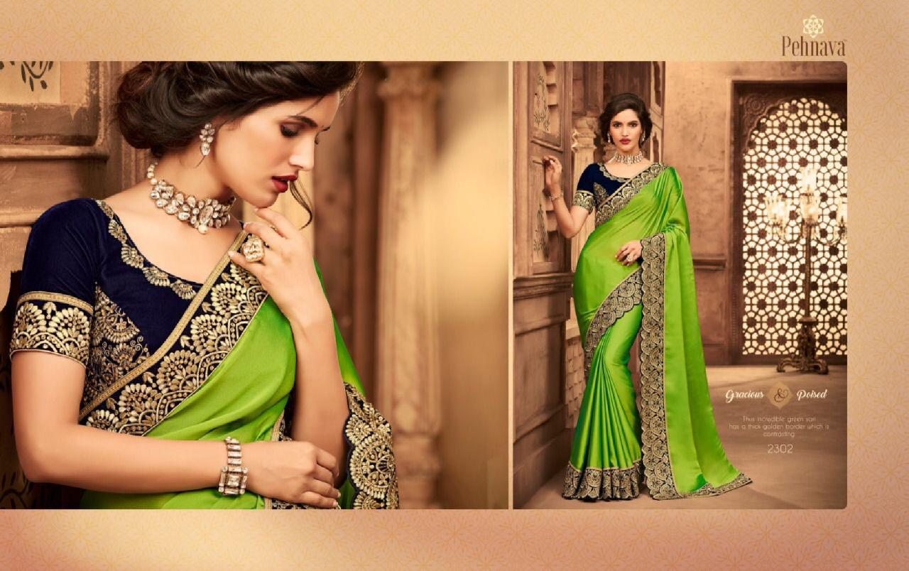 Pehnava 2301 Series By Pehnava 2301 To 2316 Series Indian Traditional Wear Collection Beautiful Stylish Fancy Colorful Party Wear & Occasional Wear Silk Embroidered Sarees At Wholesale Price