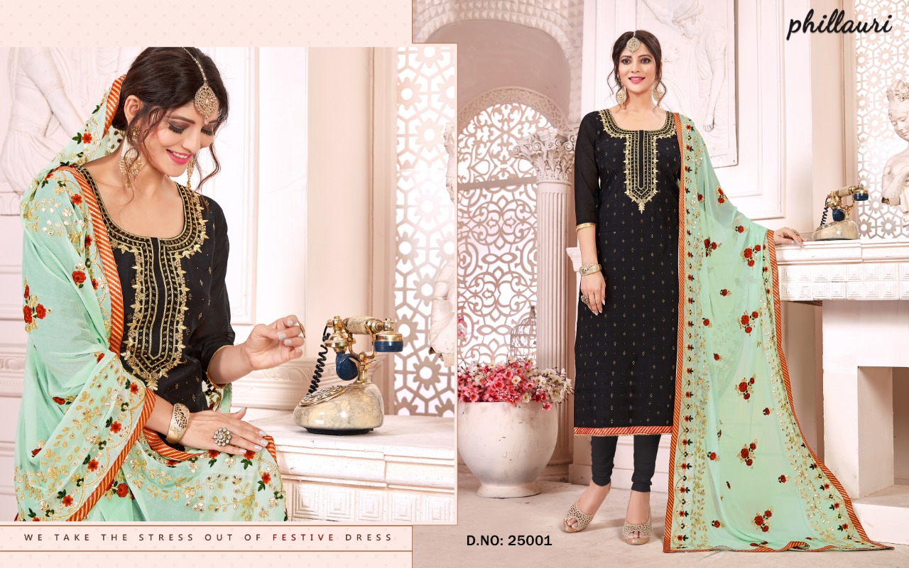 Phillauri Vol-12 By Phillauri 25001 To 25004 Series Designer Collection Suits Beautiful Stylish Fancy Colorful Party Wear & Occasional Wear Heavy Modal Silk Dresses At Wholesale Price