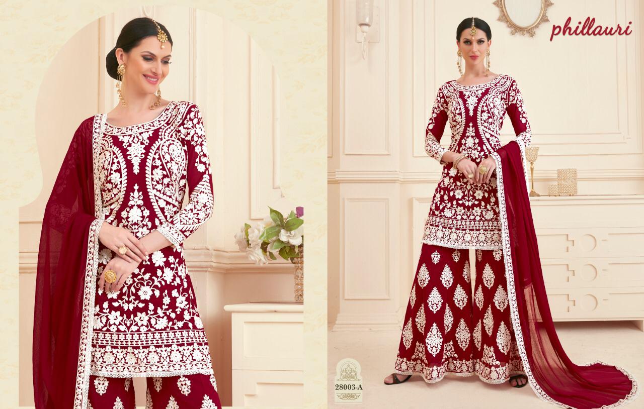 Phillauri Vol-15 By Phillauri 28001 To 28004 Series Designer Suits Collection Beautiful Stylish Fancy Colorful Party Wear & Occasional Wear Georgette Embroidered Dresses At Wholesale Price