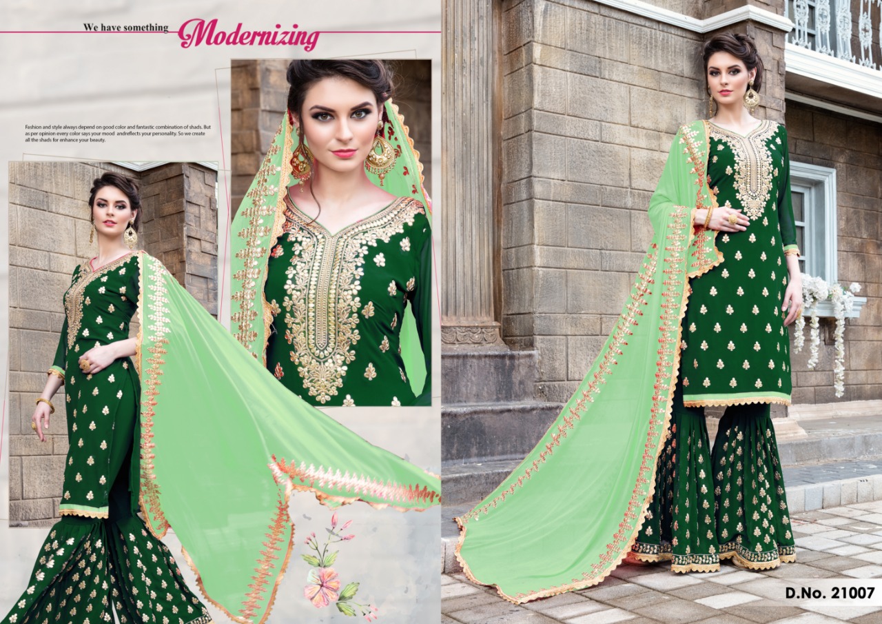 Phillauri-8 Colours By Phillauri Designer Sarara Suits Collection Beautiful Stylish Fancy Colorful Party Wear & Occasional Wear Georgette Embroidered Dresses At Wholesale Price