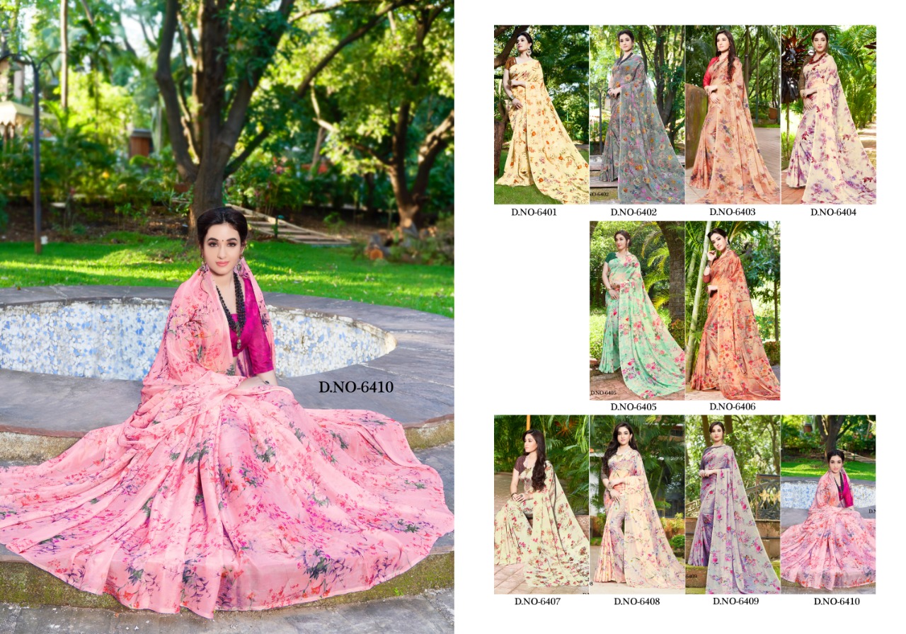 Phulkari Silk By Silkvilla 6401 To 6410 Series Indian Beautiful Traditional Wear Collection Colorful Stylish Fancy Party Wear & Ethnic Wear Tabby Silk Sarees At Wholesale Price