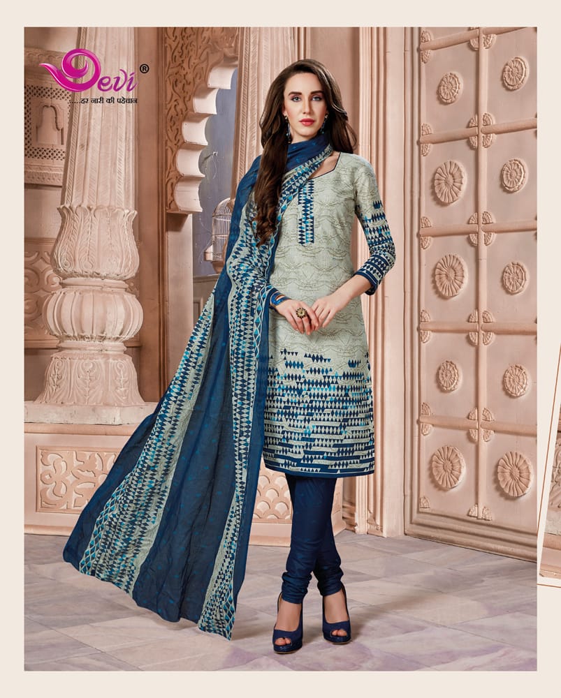 Poppins Vol-20 By Devi 20001 To 20012 Series Beautiful Suits Stylish Colorful Fancy Casual Wear & Ethnic Wear Cotton Printed Dresses At Wholesale Price