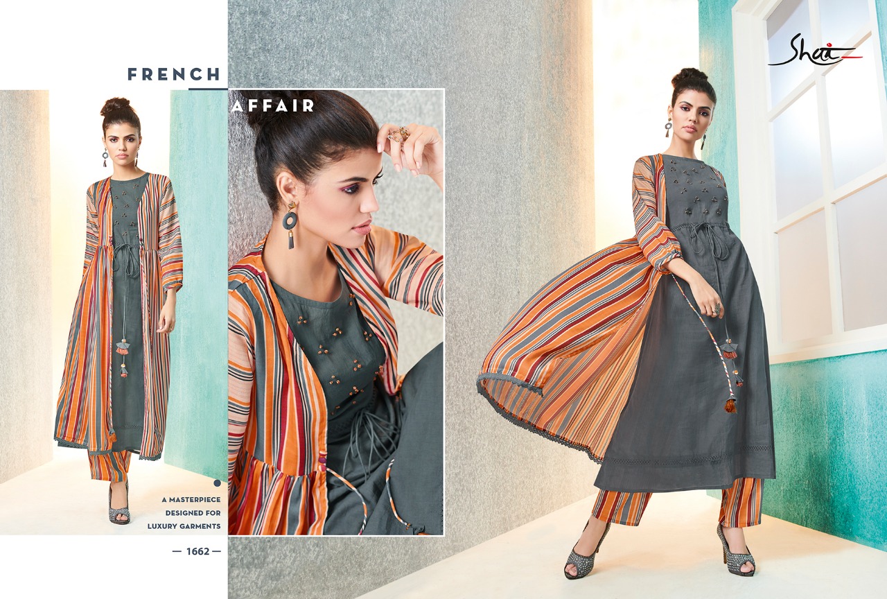 Posh By Shai 1661 To 1671 Series Beautiful Stylish Fancy Colorful Casual Wear & Ethnic Wear & Ready To Wear Pure Cotton With Handwork Kurtis At Wholesale Price