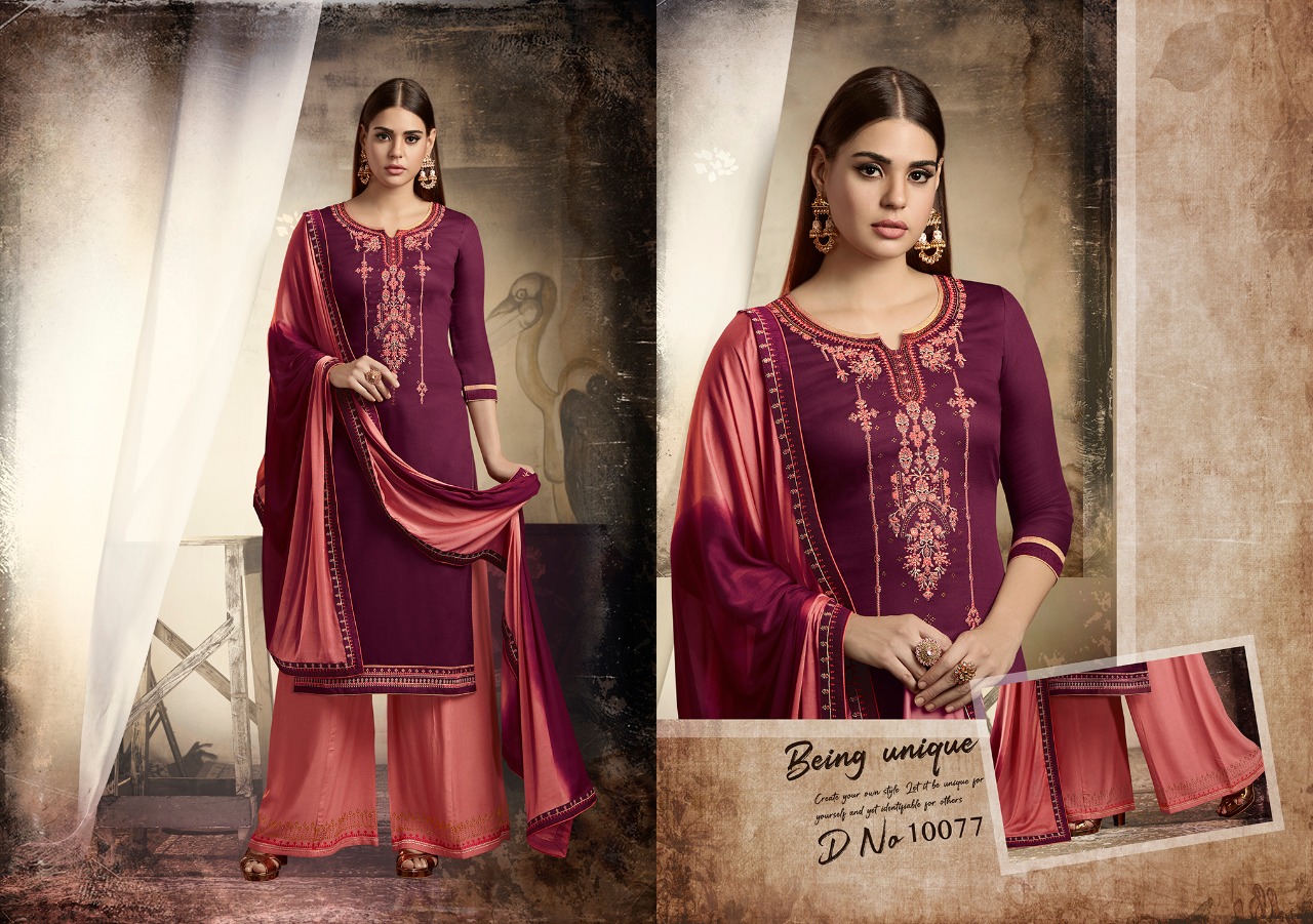 Poshak By Ramaiya 10071 To 10078 Series Indian Traditional Wear Collection Beautiful Stylish Fancy Colorful Party Wear & Occasional Wear Jam Silk With Diamond Work Dresses At Wholesale Price