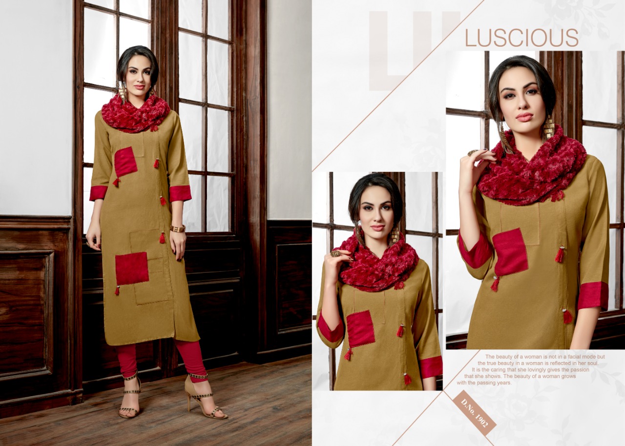 Pratiksha By Sva 1901 To 1906 Series Beautiful Colorful Stylish Fancy Party Wear & Ethnic Wear & Ready To Wear Rayon Kurtis At Wholesale Price