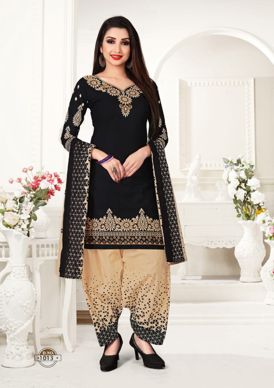 Prem Leela Vol-2 By Trimurti Textile 1011 To 1020 Series Stylish Fancy Beautiful Colorful Casual Wear & Ethnic Wear Pure Cotton Printed Dresses At Wholesale Price