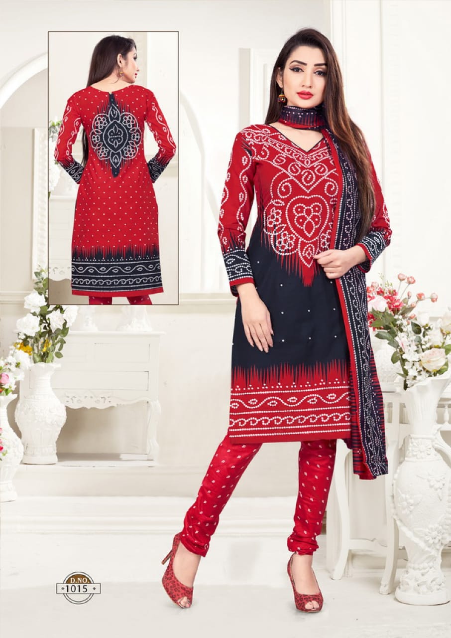 Prem Leela Vol-2 By Trimurti Textile 1011 To 1020 Series Stylish Fancy Beautiful Colorful Casual Wear & Ethnic Wear Pure Cotton Printed Dresses At Wholesale Price