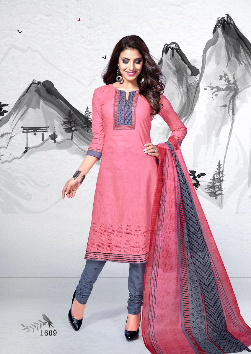 Premvathi Vol-16 By Shree Meenaxi Cotton 1601 To 1612 Series Stylish Fancy Beautiful Colorful Casual Wear & Ethnic Wear Pure Cotton Printed Dresses At Wholesale Price